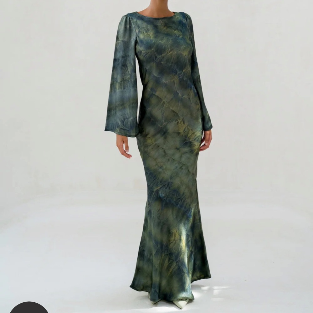 Podur emerald sea dress nwt